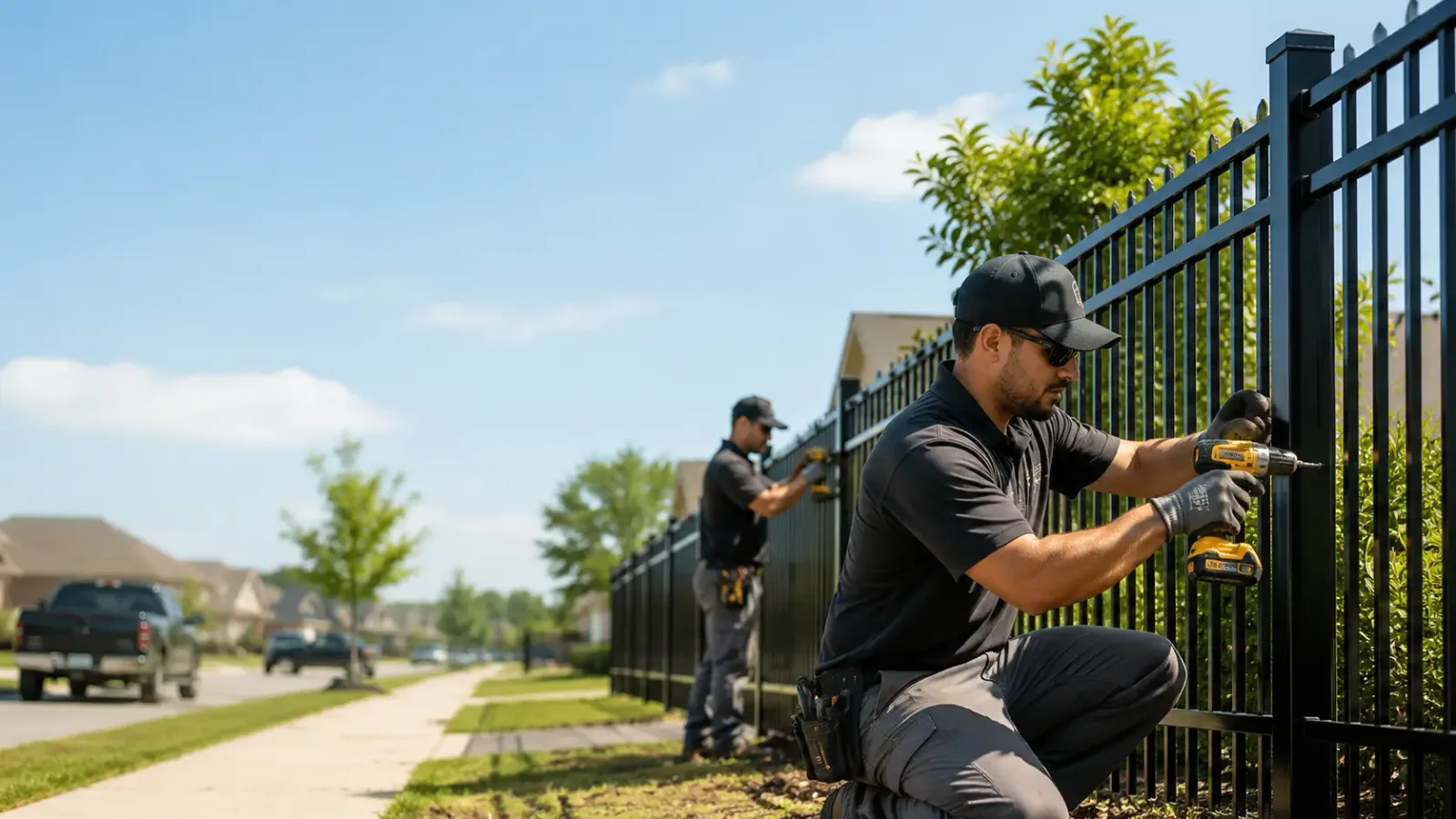 Metal Fence Installation in Robertsdale, PA